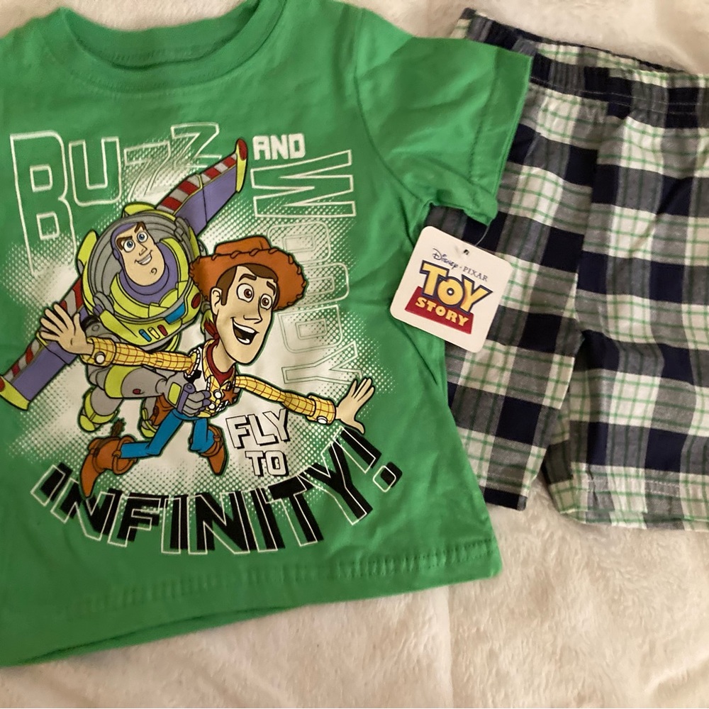 Toy Story T-shirt and Shorts Set Size 18 months